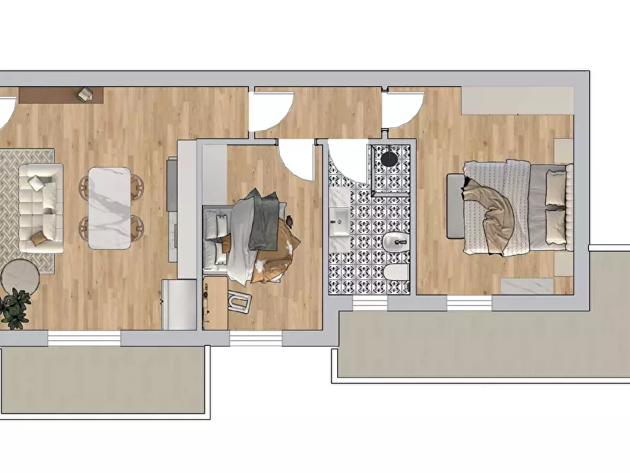 Immagine 16 di Appartamento in vendita  a Decimomannu