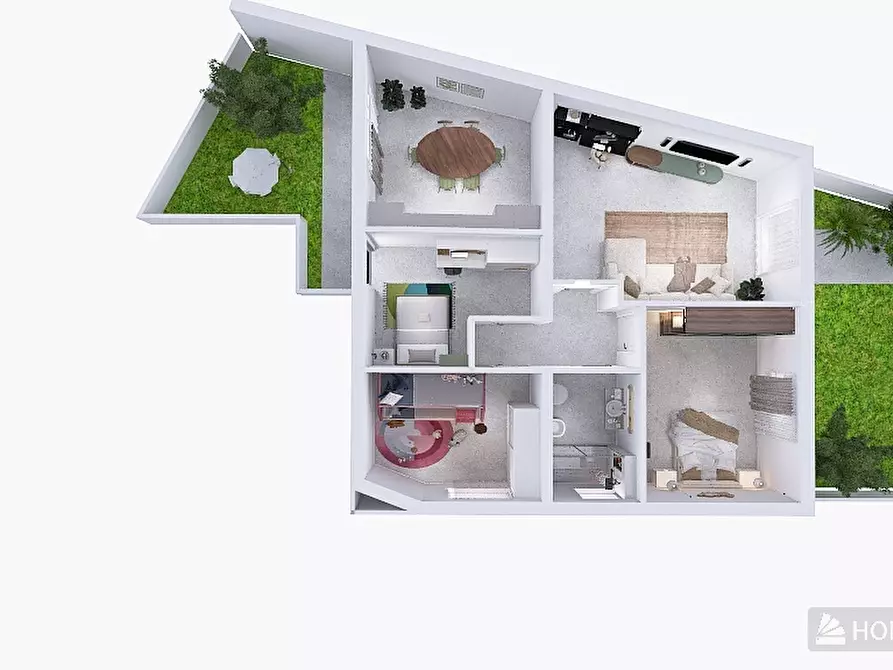 Immagine 6 di Casa semindipendente in vendita  a San Sperate