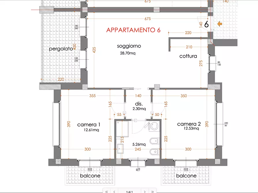 Immagine 7 di Porzione di casa in vendita  a Castelnuovo Magra