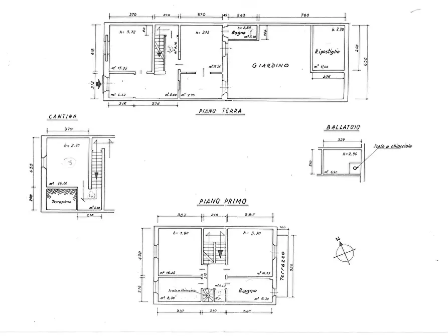 Immagine 55 di Terratetto in vendita  in Via di Rocca Tedalda a Firenze