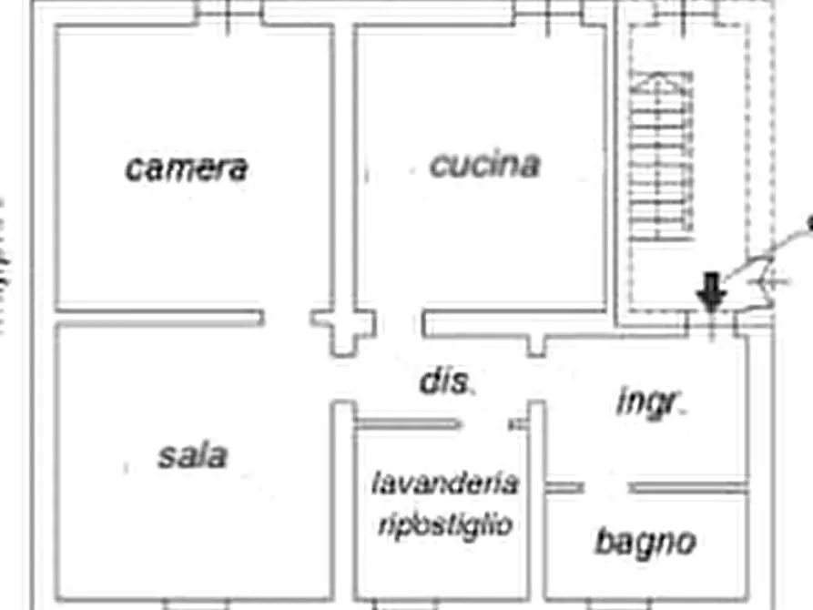 Immagine 16 di Bilocale in affitto  in Corso Vercelli sn a Novara