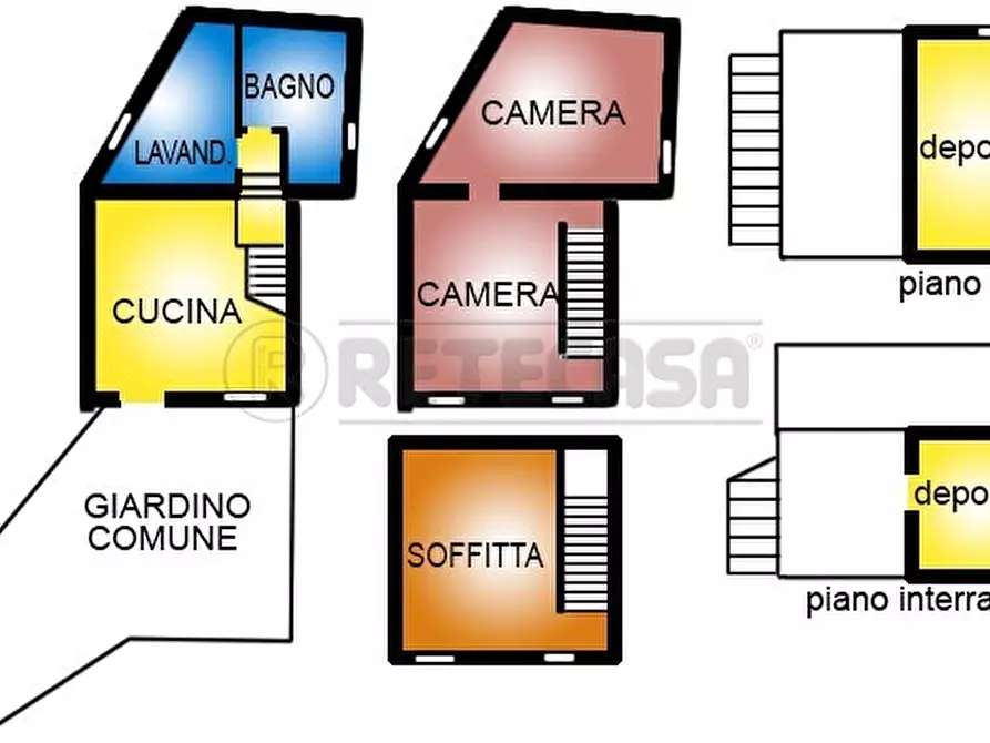 Immagine 27 di Casa semindipendente in vendita  in Localita' San Stefano 28 a Castelgomberto