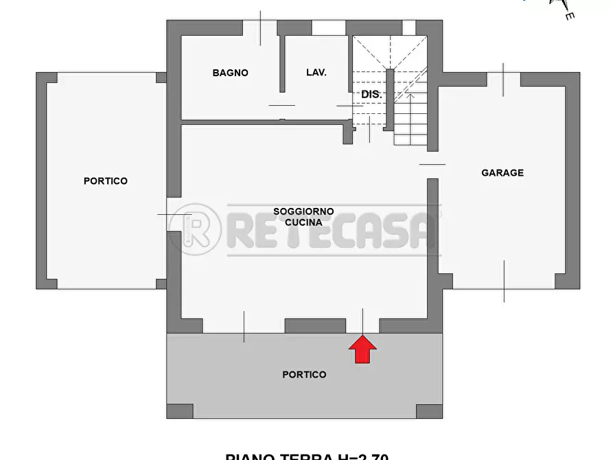 Immagine 22 di Villetta a schiera in vendita  in Via Villarappa 83 a Santa Giustina In Colle