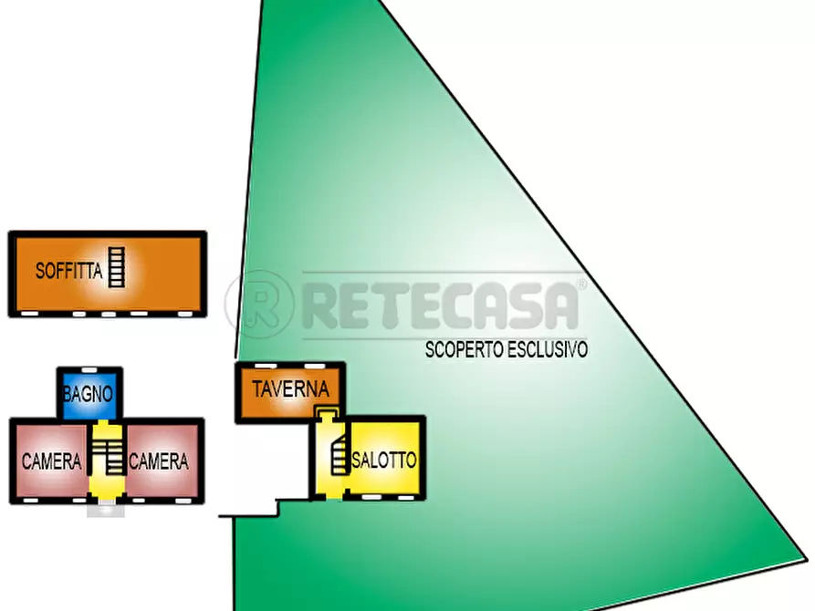 Immagine 13 di Porzione di casa in vendita  in Via Mazzanta 64 a Arcugnano