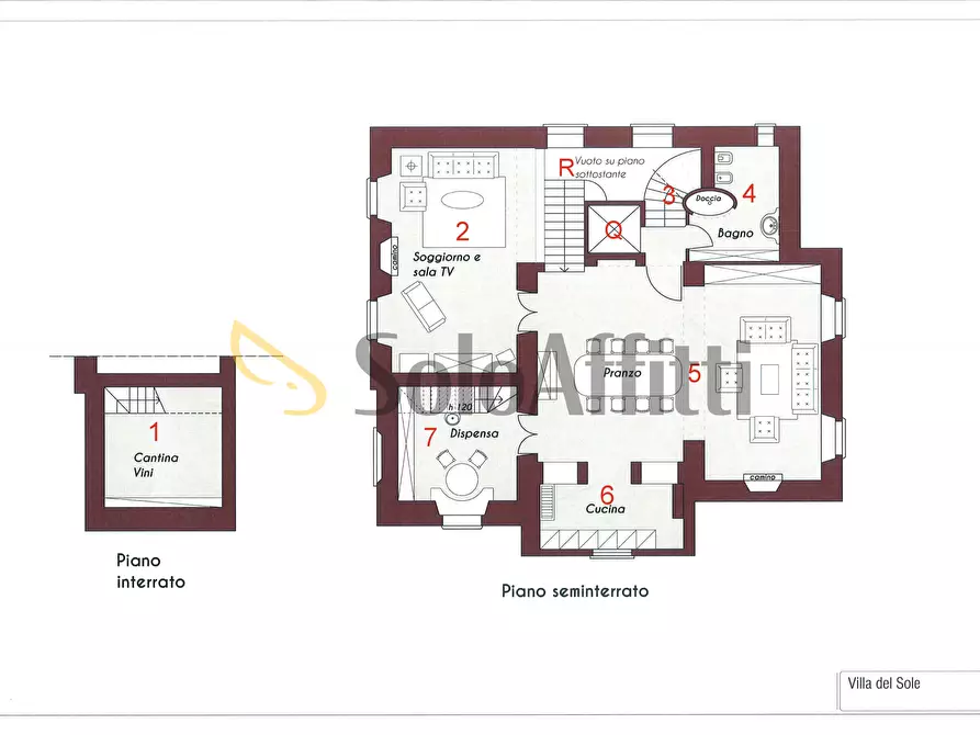 Immagine 52 di Villa in affitto  a San Remo