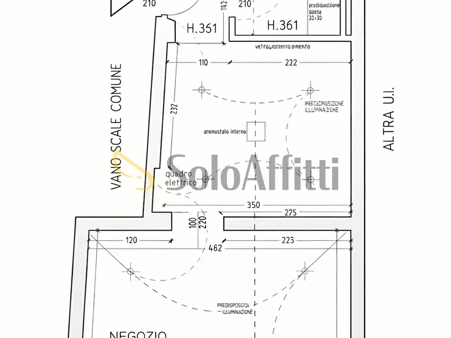Immagine 8 di Locale commerciale in affitto  in Via Guglielmo Marconi 70 a Saronno
