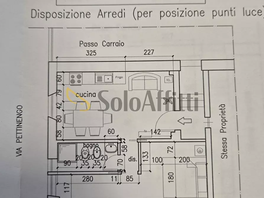 Immagine 15 di Bilocale in affitto  in Via Pettinengo a Torino