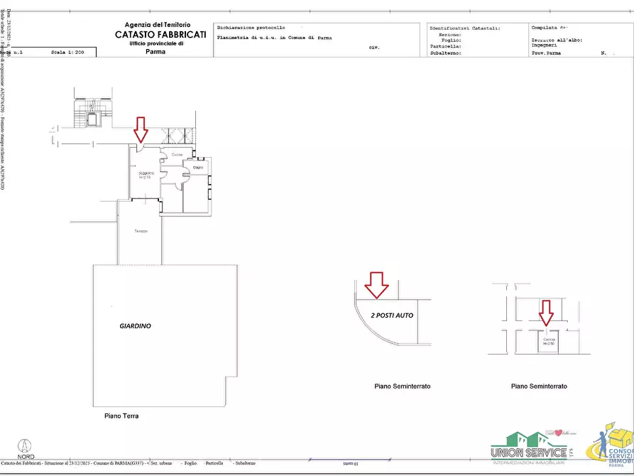 Immagine 13 di Trilocale in vendita  in Via Giuseppe Mori a Parma