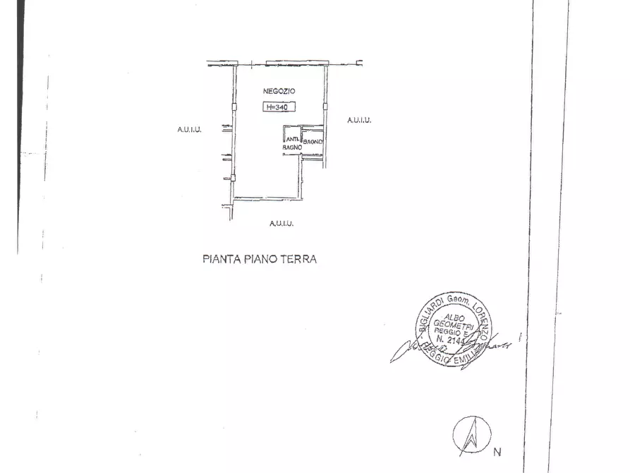 Immagine 10 di Locale commerciale in vendita  in via del giardinetto 6/d a Collecchio