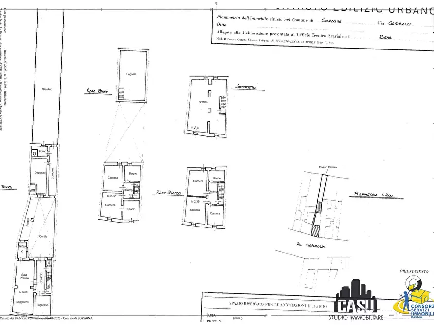 Immagine 13 di Terratetto in vendita  a Soragna