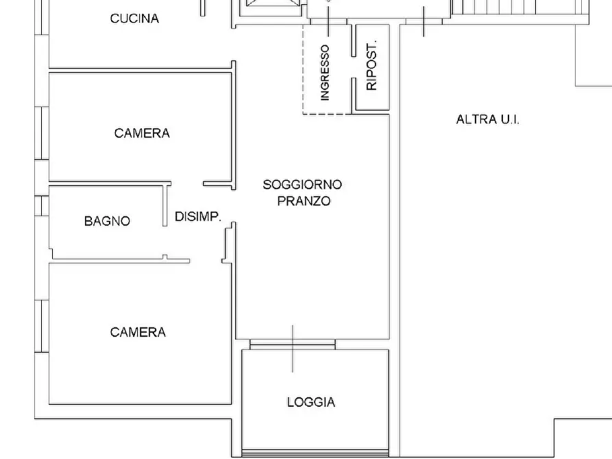 Immagine 26 di Trilocale in vendita  in Piazzale Charlie Chaplin 21 a Parma
