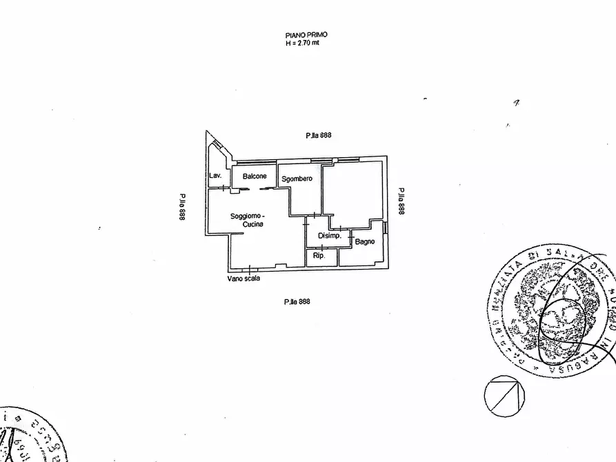 Immagine 12 di Appartamento in vendita  in via trapani rocciola 13 a Modica