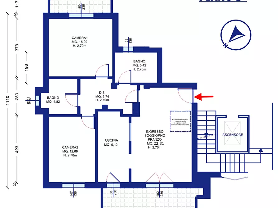 Immagine 33 di Appartamento in vendita  in Via Sant'Andrea 43 a Ozzano Dell'emilia