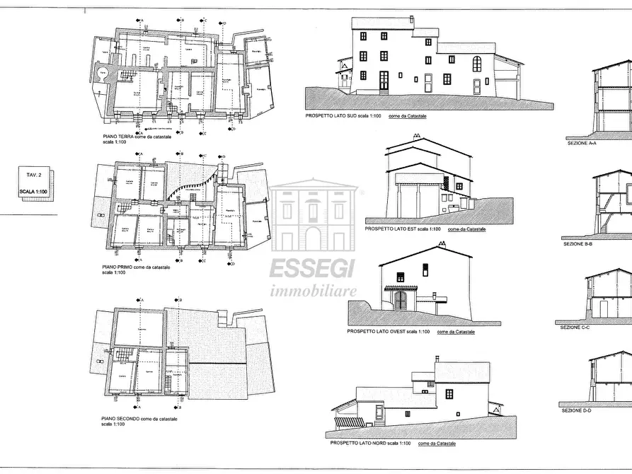 Immagine 27 di Rustico / casale in vendita  in Via del Francia 95 a Lucca