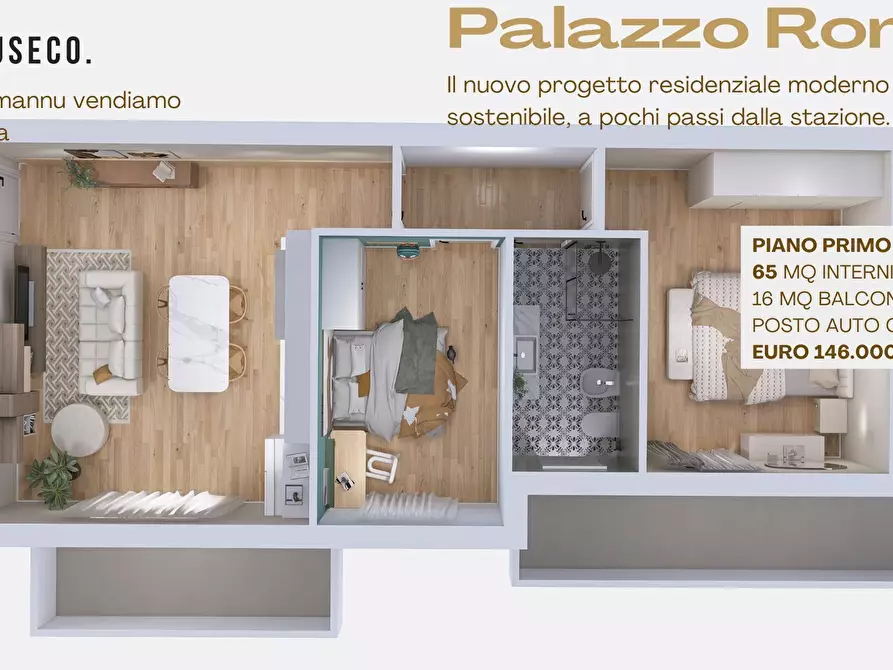 Immagine 17 di Appartamento in vendita  a Decimomannu