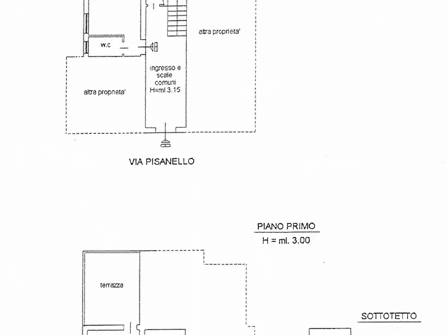Immagine 15 di Porzione di casa in vendita  in Via Pisanello 59 a Ameglia
