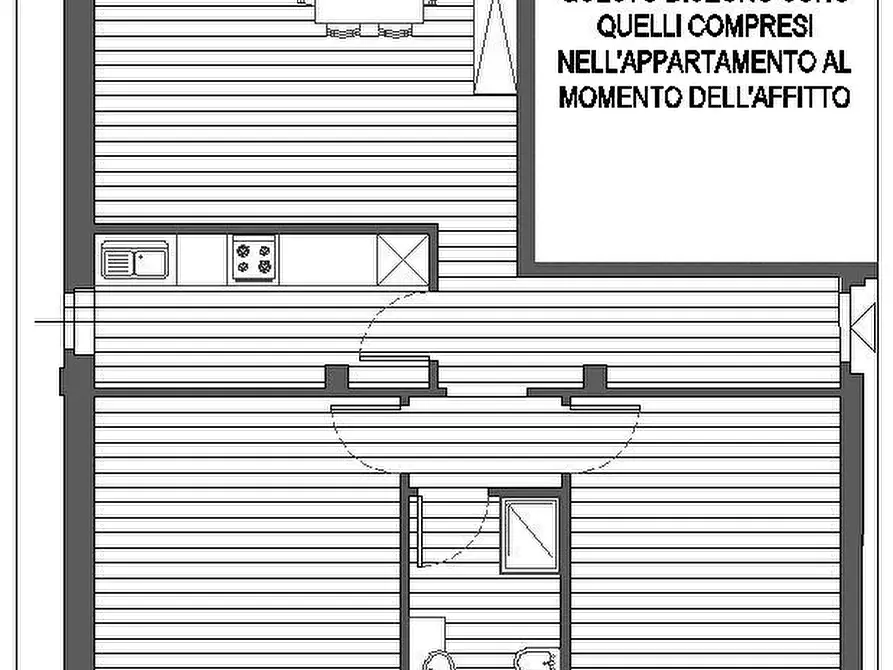 Immagine 12 di Trilocale in affitto  in via san luigi 99 a Arona