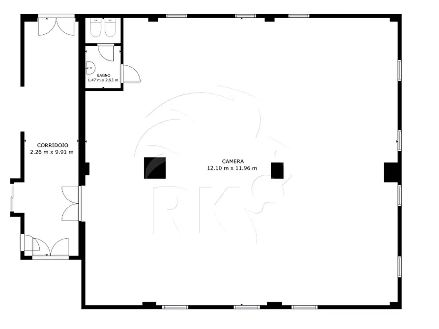 Immagine 7 di Ufficio in affitto  a Bologna