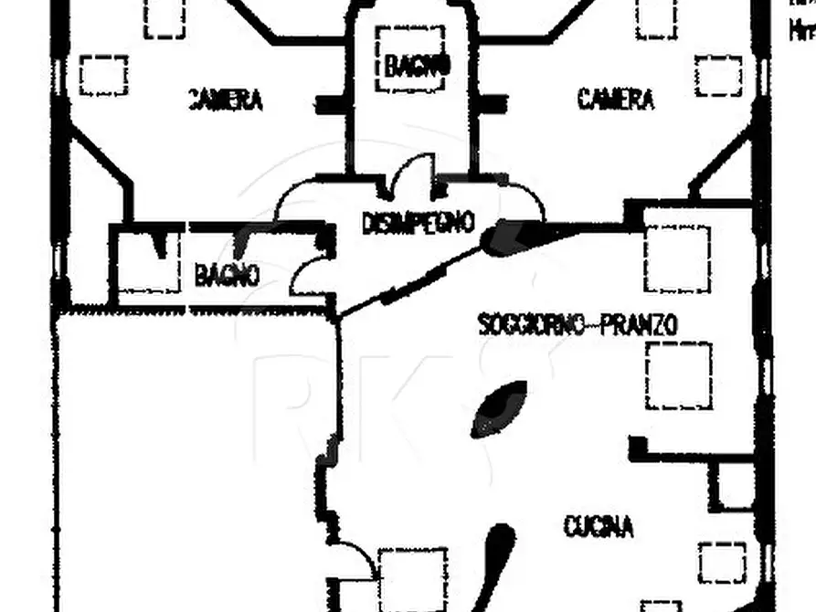 Immagine 50 di Villa in vendita  in via Porrettana 242 a Sasso Marconi