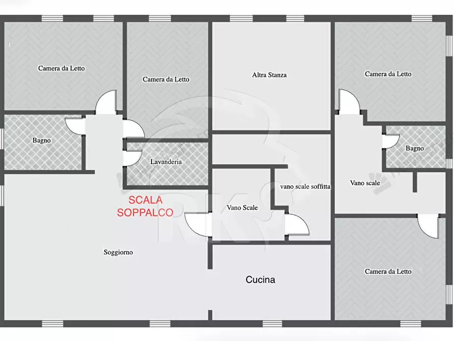 Immagine 13 di Rustico / casale in vendita  a Valsamoggia