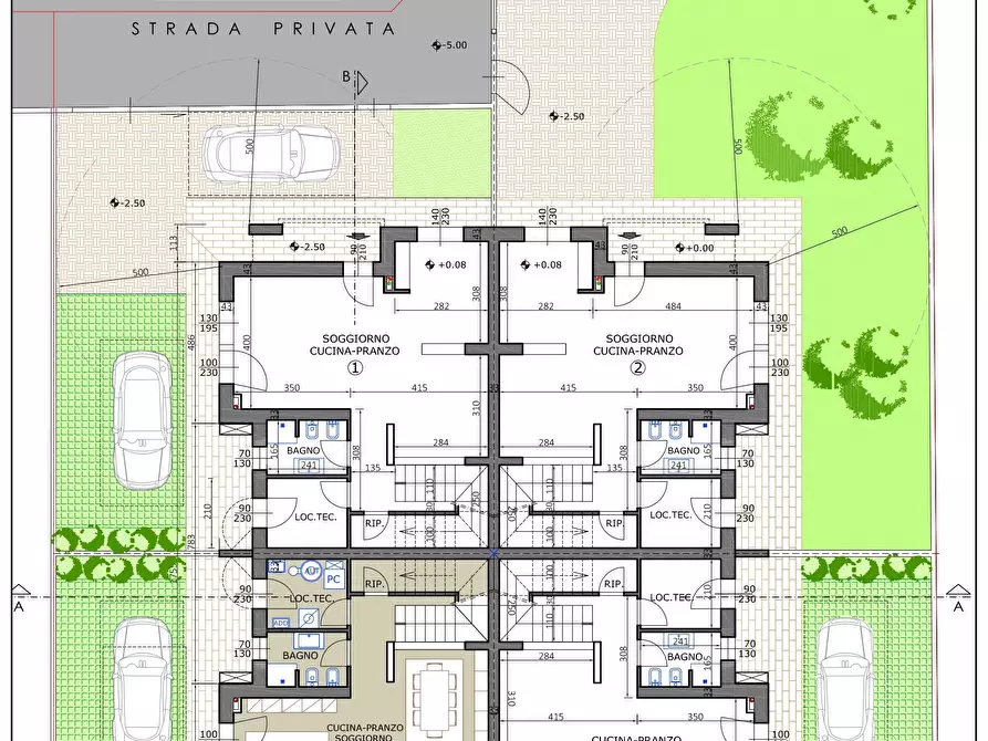 Immagine 7 di Villetta a schiera in vendita  in Via del Pino a Pontedera