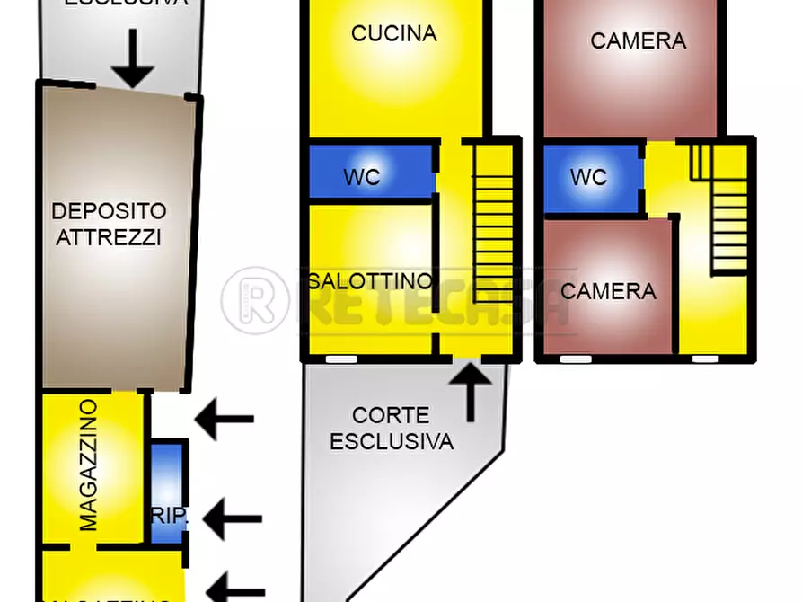 Immagine 20 di Rustico / casale in vendita  in Via Castello 43 a Gambellara