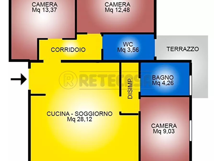 Immagine 3 di Stanza singola in affitto  a Vicenza