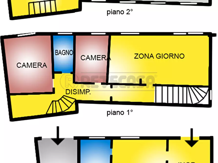 Immagine 33 di Casa semindipendente in vendita  in Via XXIV Maggio 43 a Montebello Vicentino