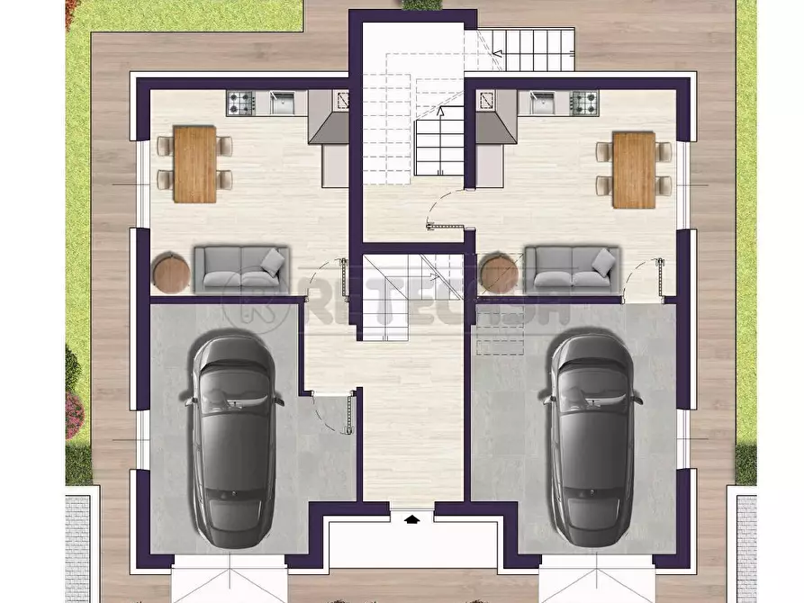 Immagine 5 di Casa semindipendente in vendita  a Vicenza