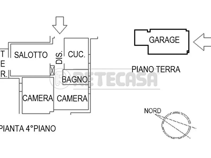 Immagine 15 di Bilocale in vendita  a Vicenza