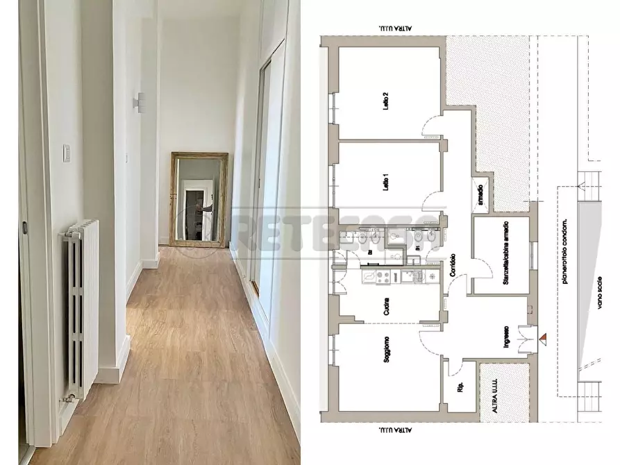 Immagine 1 di Quadrilocale in affitto  in Via Giuseppe Avallone a Salerno