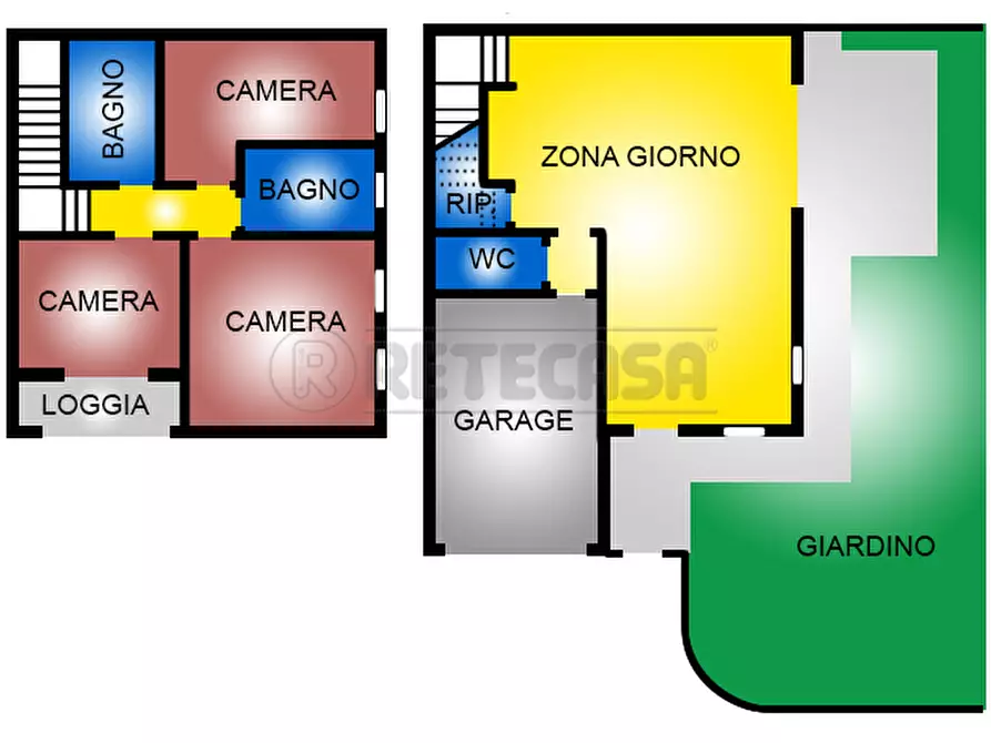 Immagine 20 di Porzione di casa in vendita  in via Mistrorigo a Arcugnano