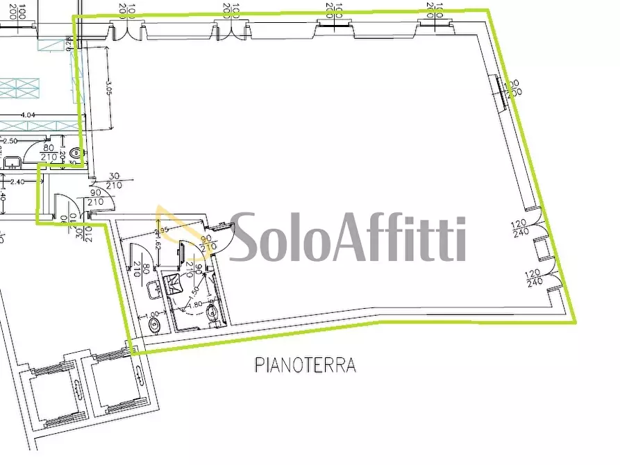 Immagine 10 di Ufficio in affitto  a Gallarate