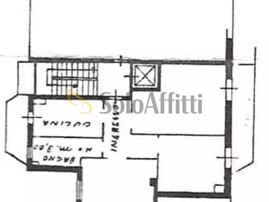 Immagine 18 di Trilocale in affitto  in Via Eredi Farina 1 a Pavia