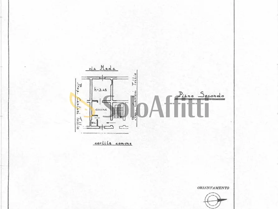 Immagine 13 di Bilocale in affitto  in Via Giuseppe Meda 43 a Milano