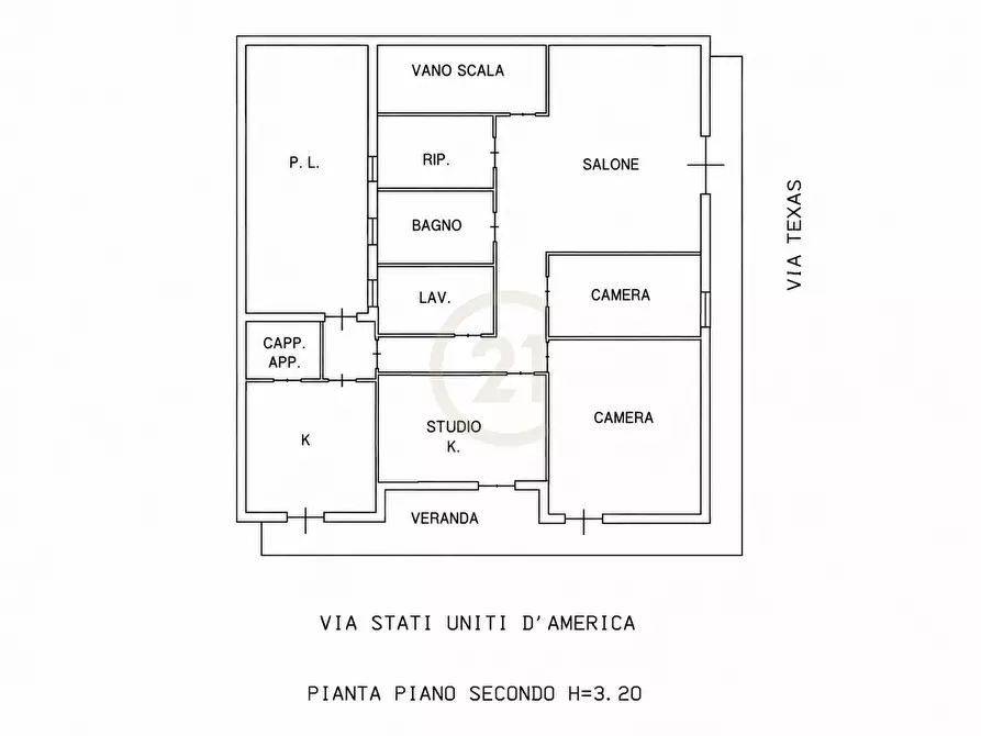 Immagine 25 di Appartamento in vendita  in Via Texas 13 a Biancavilla