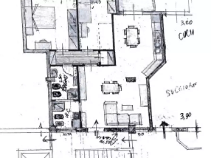 Immagine 2 di Appartamento in vendita  in Via Sacro Cuore a Modica