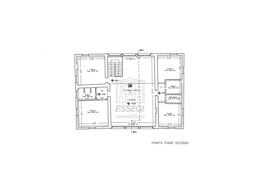 Immagine 39 di Villa in vendita  in vicopelago a Lucca