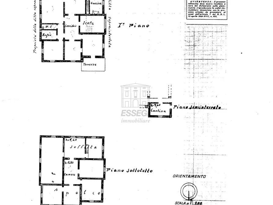 Immagine 74 di Villa in vendita  a Lucca