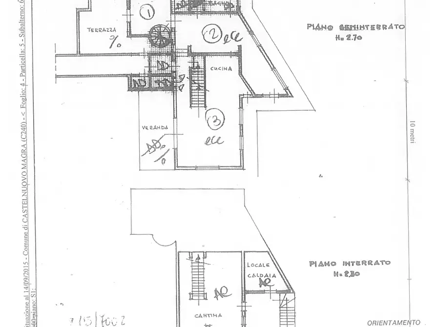 Immagine 27 di Casa indipendente in vendita  a Castelnuovo Magra
