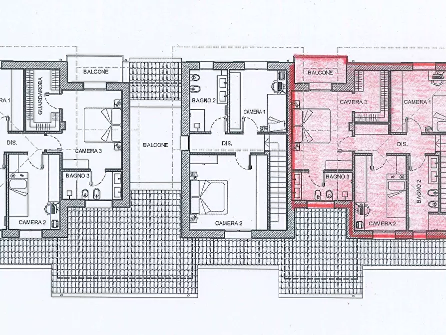 Immagine 17 di Villetta a schiera in vendita  in Via Prati di Soletto a Valsamoggia