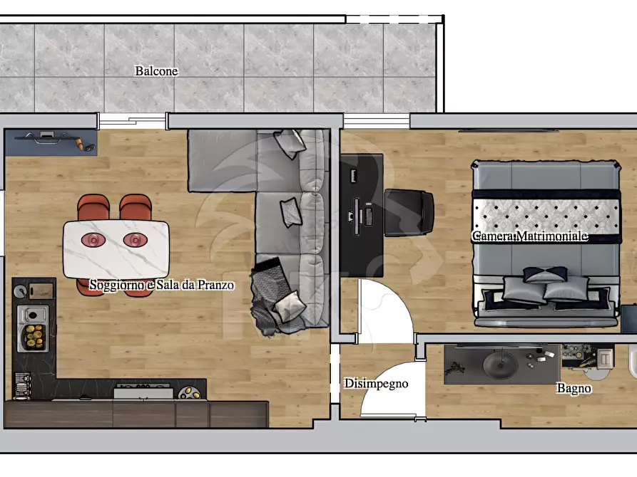 Immagine 18 di Bilocale in vendita  in Via Leonetto Cipriani 5 a Bologna