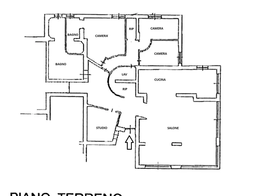 Immagine 23 di Casa bifamiliare in vendita  in Via Venezia a Pontedera