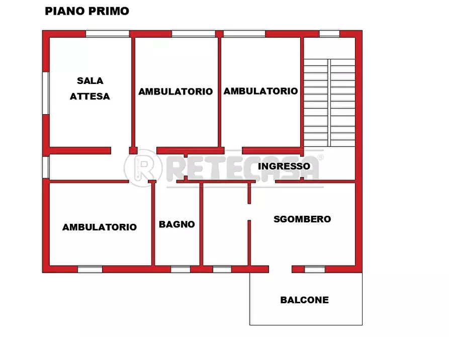 Immagine 10 di Ufficio in vendita  in Via Libertà 1 a Bondeno