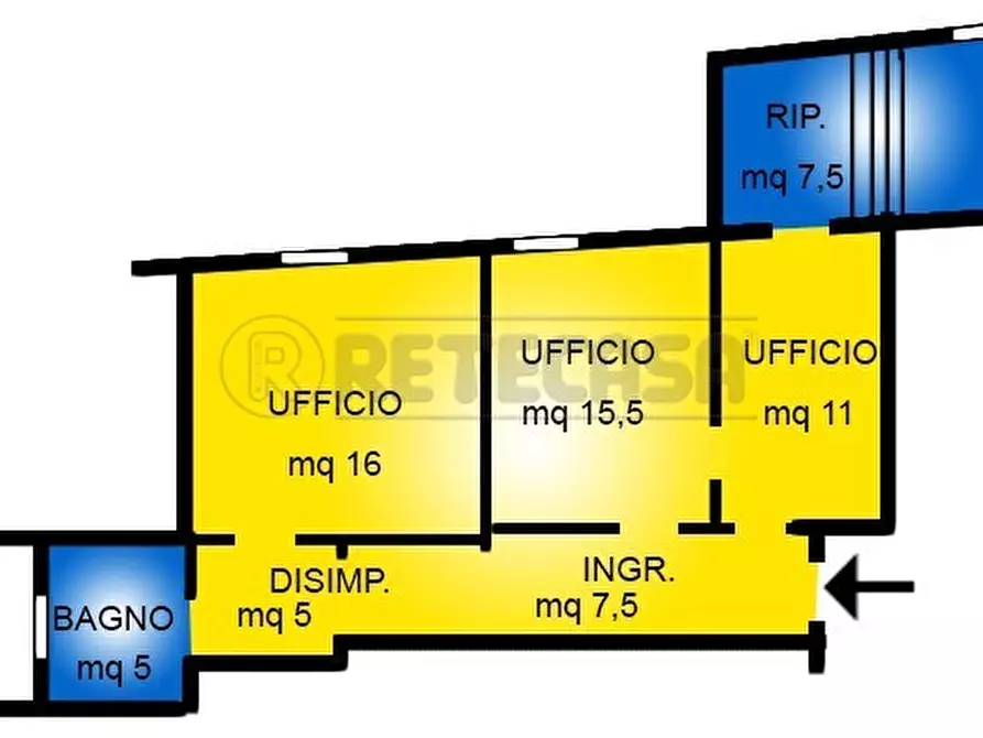 Immagine 13 di Ufficio in affitto  in Stradella Barche a Vicenza