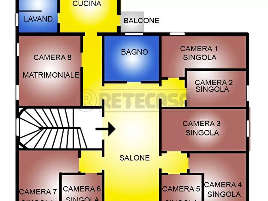 Immagine 9 di Stanza singola in affitto  in Corso Padova a Vicenza