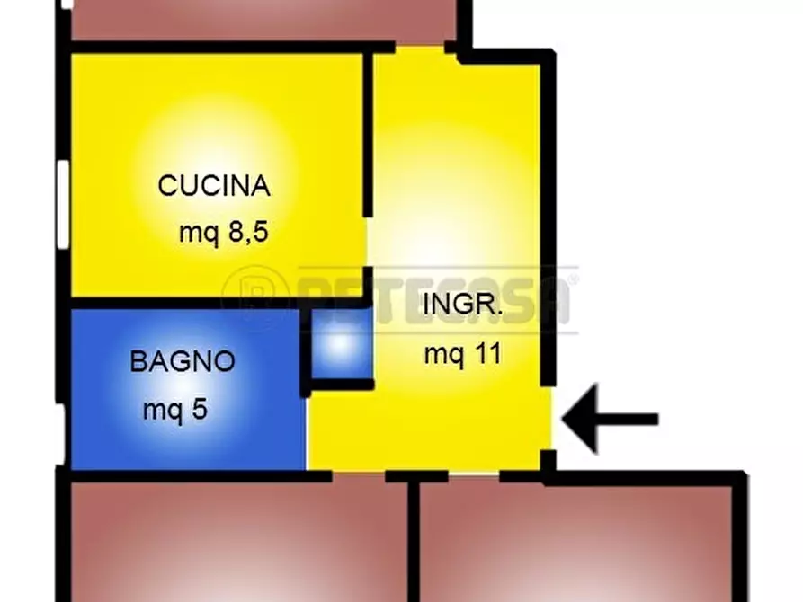 Immagine 10 di Stanza singola in affitto  in via mameli a Vicenza