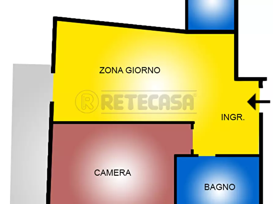 Immagine 2 di Bilocale in vendita  in Via II Giugno 7 a Nardo'