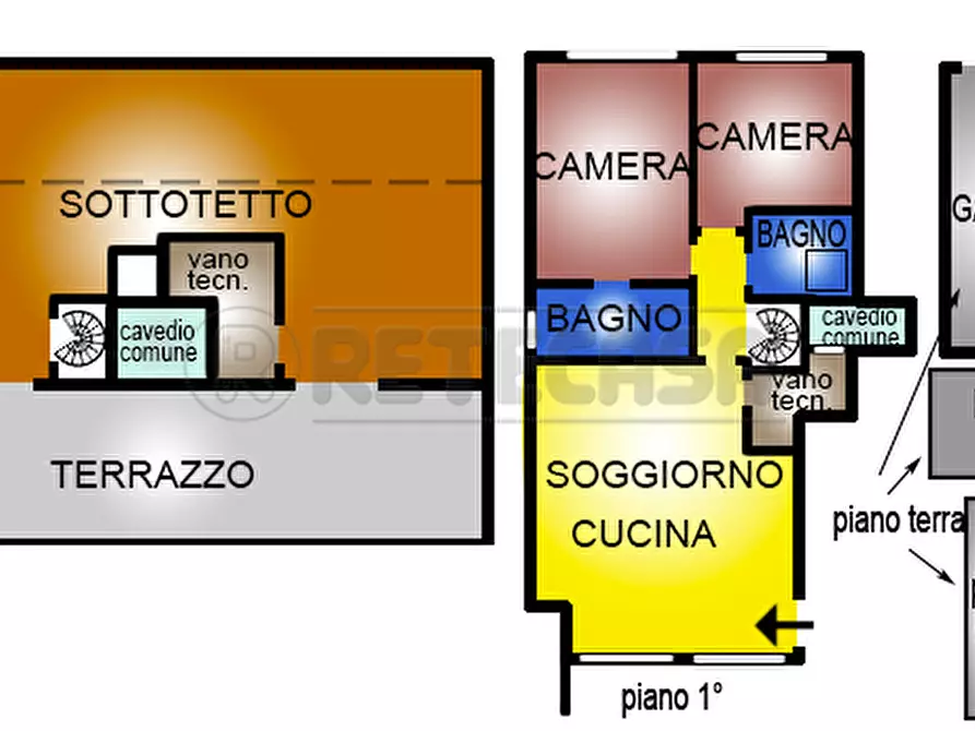 Immagine 44 di Appartamento in vendita  in Via F. Magellano a Creazzo