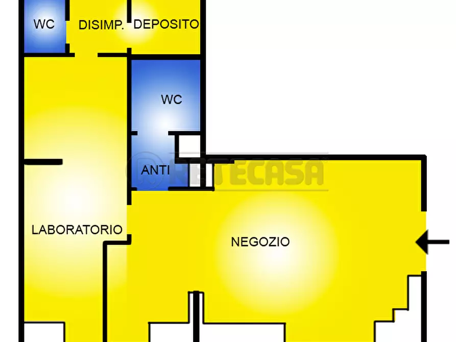 Immagine 1 di Locale commerciale in affitto  a Pescara